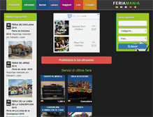 Tablet Screenshot of italia.feriamania.com