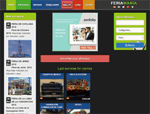 Tablet Screenshot of en.feriamania.com